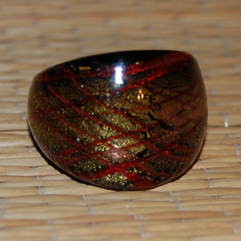 Pretty Glass Ring